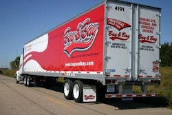 Building a network of drop-off and pick-up points for blankets, straps, bars, decking, ramps and so on was necessary to allow Bay & Bay Transportation to grow the niche business efficiently with a dry van operation that also hauls freight.