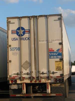 USA Truck is striving for four loads per truck each week.