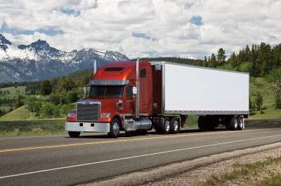 Freightliner Coronado On Highway
