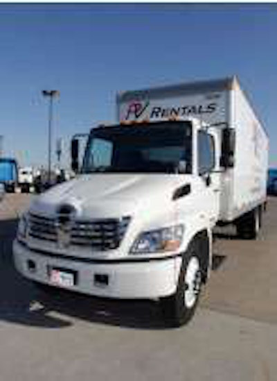 The 1,000th Hino truck sold by Rush Truck Centers – Houston is a Class 6 Model 268 with a 25,900-pound GVWR.