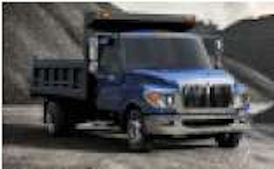 Navistar says the new International TerraStar is a conventional truck design built on a strong, durable commercial-duty platform.