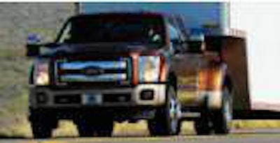 Tow Haul capability is standard on Ford’s 2011 Super Duty.