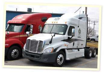 One of the big weight savers on the MegaTruck is the spec’ing of a 48-inch mid-roof sleeper rather than the taller sleepers currently used on many other O&S Trucking trucks.