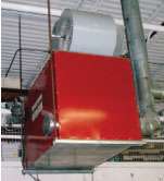 Clean Burn makes engine oil-fired shop heaters rated from 140,000 to 500,000 Btu per hour, burning 1 to 3.6 gallons per hour.