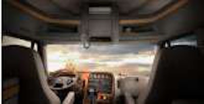 Navistar’s lighter-weight International ProStar+ features several driver-friendly interior improvements and improved aerodynamics.