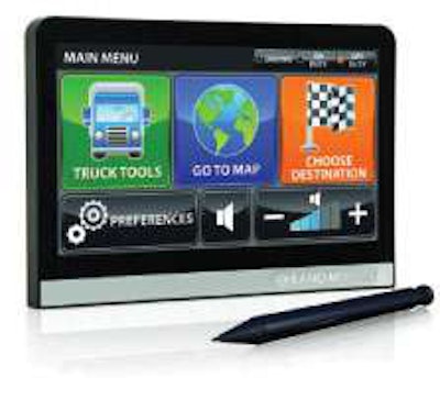Rand McNally says many of the new, improved features of the IntelliRoute TND 700 GPS device were developed as a direct result of feedback from professional truck drivers.