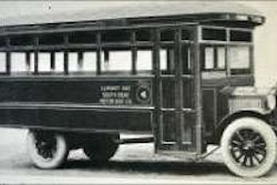 CCJ included several articles in the early 1920s about passenger buses for overland and 'jitney' applications. About 25,000 buses were operating in 1921. Shown here is the 1922 Duplex Model AB Motor Bus.