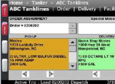 ABC Tanklines chart
