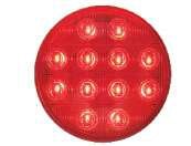 Optronics’ 4-inch-round LED stop-turn-tail light features high-quality diodes and circuitry sealed with epoxy to protect against moisture and corrosion.