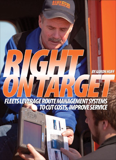 Schneider National is using Maptuit’s NaviGo in-cab navigation system on the Mobile Computing Platform 200 (MCP200) Series from Qualcomm.