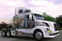 Volvo Patriotic Truck