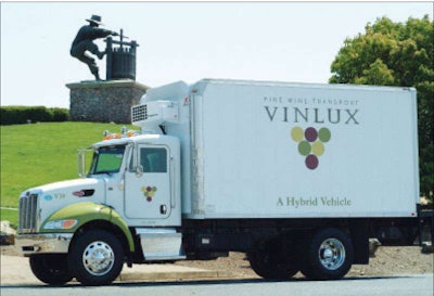 VinLux Transport uses Cheetah Software to optimize its daily delivery routes to wine merchants in California.