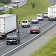 Trucks On Highway