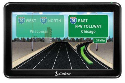 Cobra 7750 Platinum 7 Inch Navigation Unit