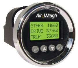 Air-Weigh’s LoadMaxx onboard scale can transmit tractor and trailer weight information from the truck to the office.