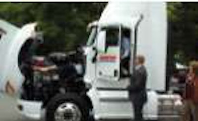 Costco Wholesale Corp. became both the first Kenworth and Paccar Leasing customer to receive a 2011 Kenworth production truck equipped with a Paccar MX engine.