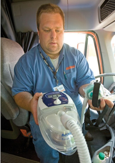Schneider National has seen a significant reduction in health care costs and fatigue-related accidents by treating drivers with sleep apnea.