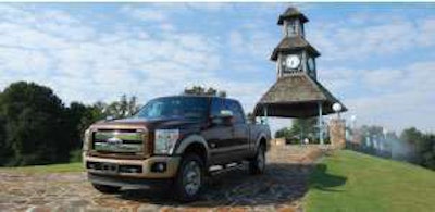 Ford’s SuperDuty F-250 rides and handles well in every road situation imaginable.