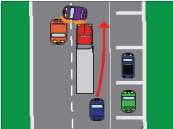 An impatient Porsche driver who tried to pass John Doe’s straight truck on his right side lost control, ended up sideways and was hit by both Doe’s truck and a car pacing Doe to his left. Was this a preventable accident?
