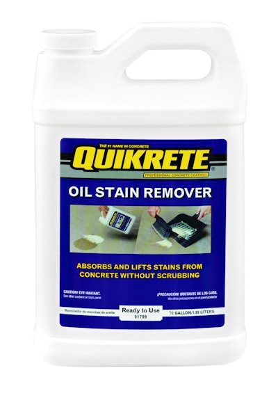 Quikrete Oil Stain Remover