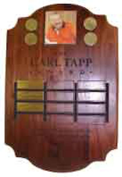 Carl Tapp Placque Untitled 1