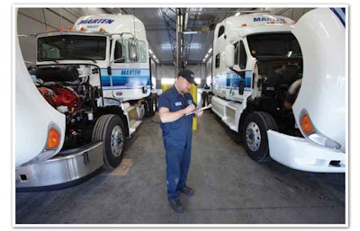 Marten Transport got ahead of the Compliance Safety Accountability (CSA) curve two years ago by developing a comprehensive tractor-trailer checklist and installing dedicated inspection bays to perform the checks.