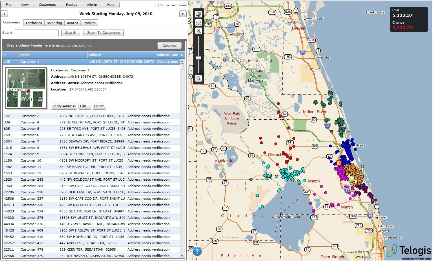 Telogis Route Business Analyis Tools