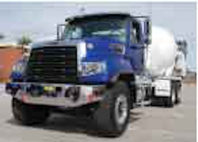 All three Freightliner SD models feature hood access panels to ease maintenance with front-end equipment installed.