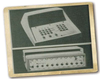 This 1977 driver-dispatch messaging system was an evolution from using radios for two-way voice communications between the office and cab.