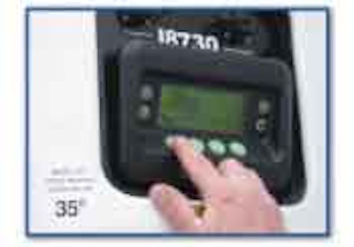 Right: Today, more than 80 percent of Marten Transport’s frozen food shipments use a higher temperature setting.