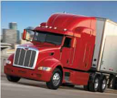 Peterbilt is making front-axle air disc brakes standard across its entire Class 8 truck and tractor line.