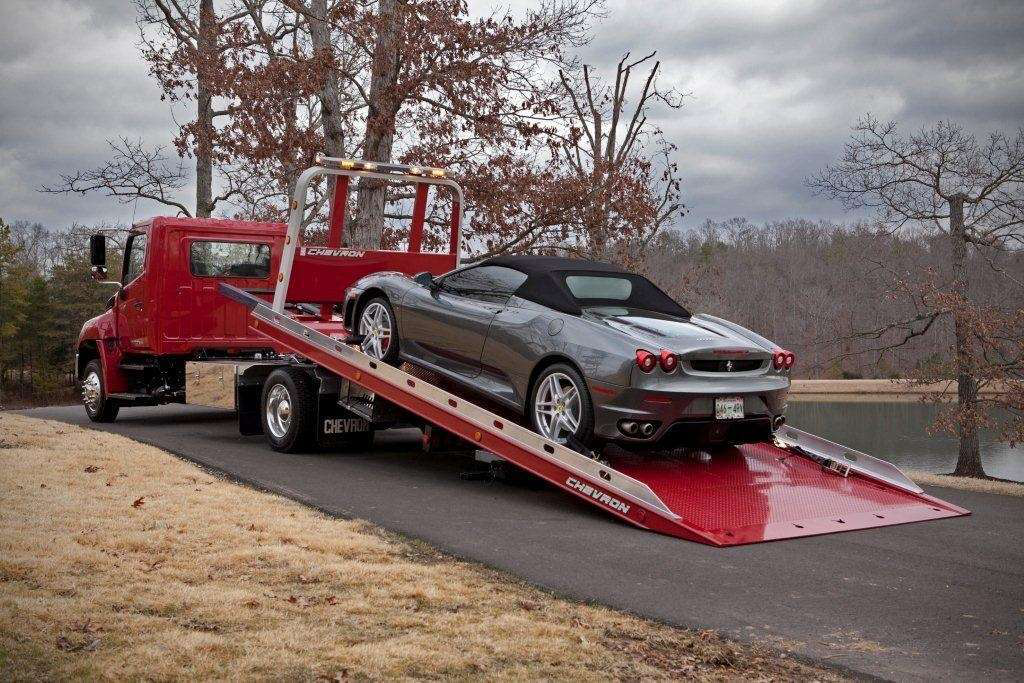 tow truck tie downs