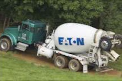Eaton’s Ultrashift Plus automated transmission is approved for use in on- and off-road applications such as concrete mixers.