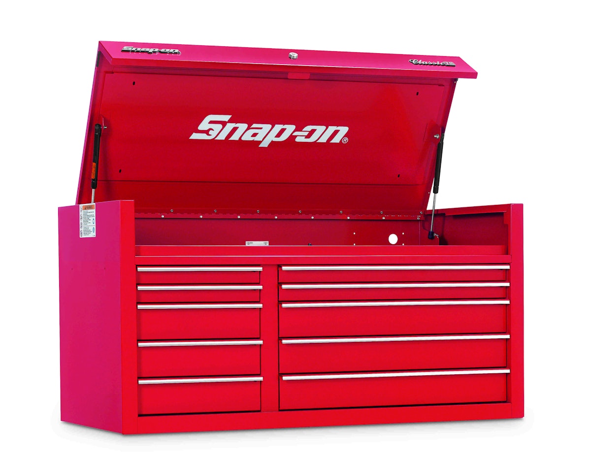 Snap on tool box top deals chest