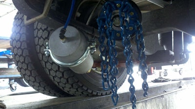 Onspot Automatic Tire Chain Kit For Navistar International Terra Star