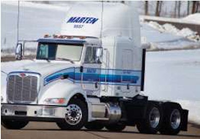Mondovi, Wis.-based refrigerated hauler Marten Transport uses telematics systems to manage everything from hours of service to temperature control on intermodal rail shipments.