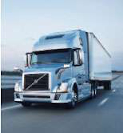 Volvo introduced a variety of aerodynamic improvements last spring, as shown on this VN670.