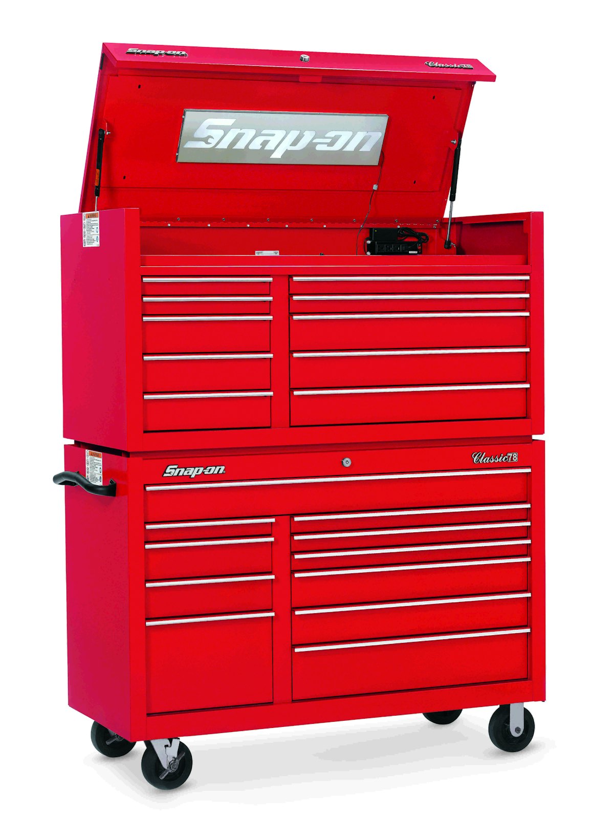 snap on tool box light