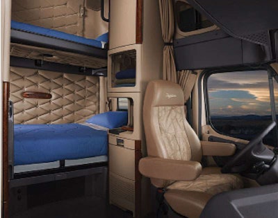 Daimler Trucks North America engineers strive to ensure the interior design is functional, robust and emotionally appealing, with ergonomics, safety and comfort always remaining key requirements.