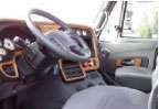 Navistar has made aesthetic upgrades to the interior of its Class 8 International ProStar+ tractors.