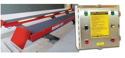 Rotary Lift Parallelogram Wash Bay Lift