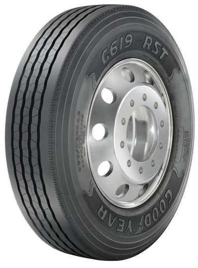 Goodyear G619 Rst Spread Axle Trailer Tire