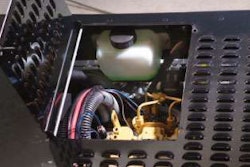 Tridako’s Power Cube APU has a service hatch to make it easier for drivers to check fluid levels during daily pretrip.