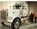 The Peterbilt Model 388 LNG tractors ordered by Green Energy Oilfield Services are equipped with Westport HD 15-liter natural gas engines.