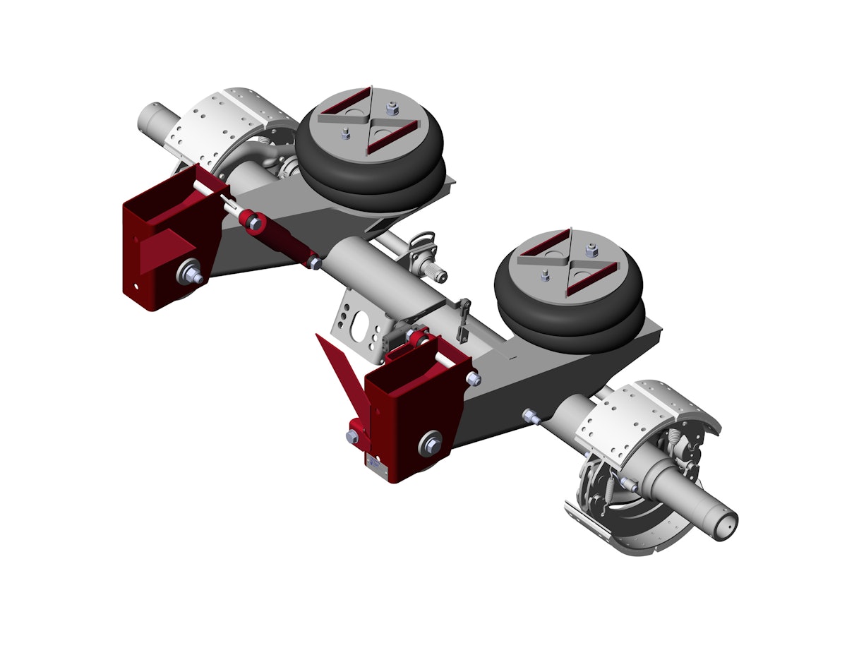 Reyco Granning debuts RideMaster fixedaxle air ride trailer