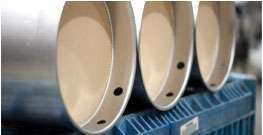 A look at the filter element inside a DPF canister.