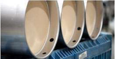 A look at the filter element inside a DPF canister.