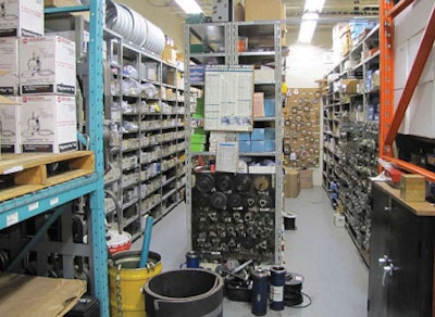 A parts department’s main goal is to have a realistic inventory of usable parts at all times.