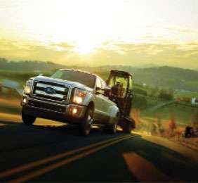Roush CleanTech’s changes to make a standard Ford F-250 run on propane include a 62-gallon fuel tank in the bed, stainless-steel fuel lines, aluminum fuel rails and related hardware.
