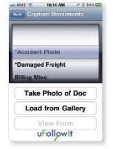 ACS Trippak Services partnered with UFollowIt to produce TrippakMobile, an integrated freight tracking and document management for a SmartPhone.